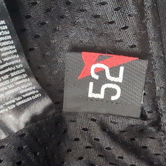 Dainese Veloster Tex Black/White MotoCross Motorcycle Jacket Size 52 US Size 42 - Picture 6 of 15